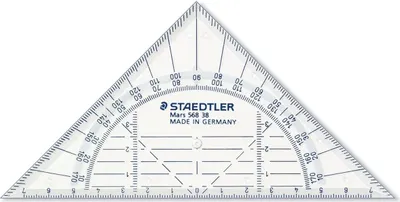 Produktbild von Staedtler - Geodriehoek 568 160mm | 10 Stück