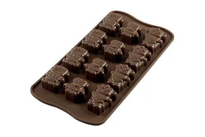Produktbild von Silikomart Pralinenform Schokoform Robochoc