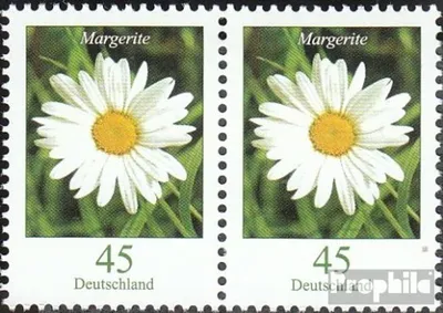 Produktbild von Briefmarken BRD (BR.Deutschland) 2005 Mi 2451wP waagerechtes Paar (kompl.Ausg.) gestempelt Blumen