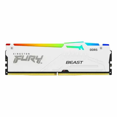 Produktbild von 16GB 5600 DDR5 DIMM FURY Bst WHT RGB EXP