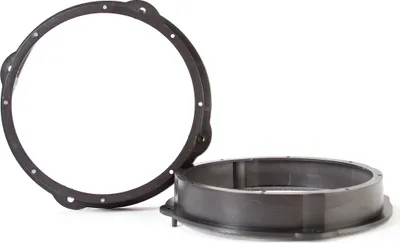 Produktbild von 1 Paar Lautsprecher Adapterringe passend für AUDI A1 A3 A4 A5 A6 A7 Q3 Q5 SEAT Leon 200mm vorne