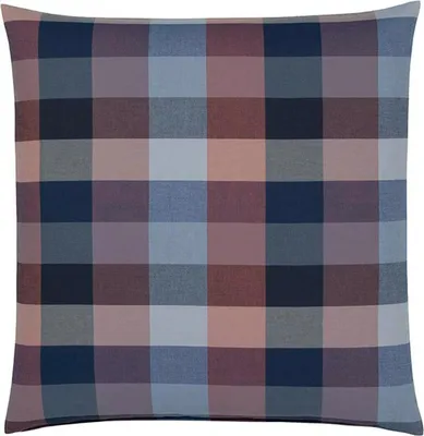Produktbild von elegante Soft-Flanell-Kissenbezug einzeln Hamilton Farbe Mauve-Bleu Größe 80x80 AL