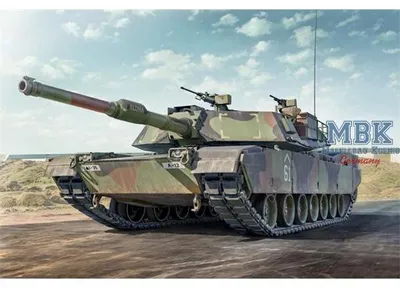 Zdjęcie produktu dla Zestaw modelarski czołg 6596 - M1A1/A2 Abrams (1:35)