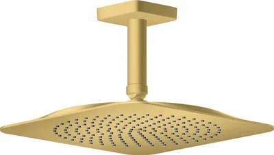 Produktbild von hansgrohe AXOR Citterio C Kopfbrause 270/270 1-jet EcoSmart mit Deckenanschluss, 28793950