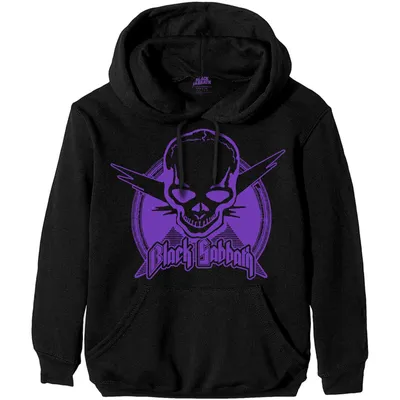 Produktbild von Black Sabbath Aviation Skull Black M Hoodie