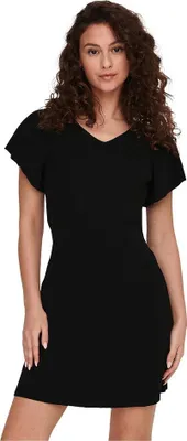 Produktbild von Only Leelo Kurzes Kurzarmkleid Schwarz L Frau Schwarz L