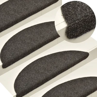 Produktbild von Selbstklebende Treppenmatten 10 Stk. Hellbraun 65x21x4cm , Stufenmatten Design 2024