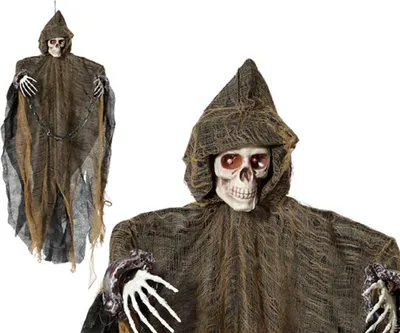 Obrázek produktu pro Závěsný duch Halloween 66699 Barevný 89 x 71 x 9 cm