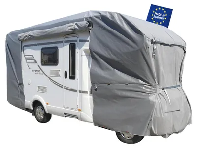 Produktbild von POLCOVER Abdeckplane für Wohnwagen | Wohnmobil Abdeckung - Atmungsaktive & wasserdichte Schutzhülle | UV-resistent & Wetterfest - 700 x 240 x 280 cm
