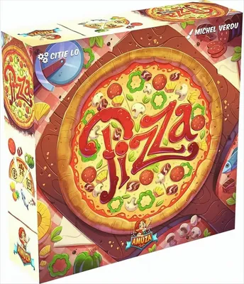 Produktbild von AMU49176 - Pizza - Brettspiel, für 2-6 Spieler, ab 8 Jahren