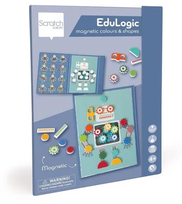 Obrázok produktu pre Układanka magnetyczna Roboty Scratch