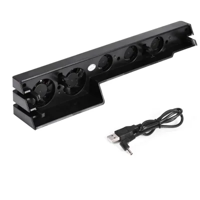 5 Lüfter Super Turbo Temperaturregelung Lüfter Kühler für Playstation PS4 Pro