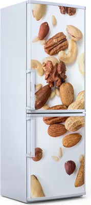 Produktbild von Magnete Dekorative - 60 cm x 180 cm - Küche Magnetmatte Kühlschrankmagnete - Nüsse Motive