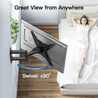 Produktbild von Famanu TV Wandhalterung - Universell für 26-55 Zoll, neigbar und drehbar