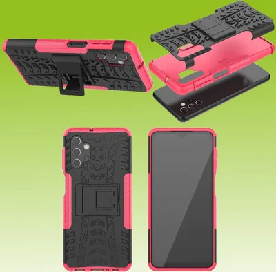 Obrázok produktu pre Pre Samsung Galaxy A32 5G Hybrid Case Outdoor Pink Kryt na mobilný telefón New