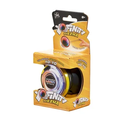 Produktbild von Goliath-Intercom Yo-Yo YoFinity MEZMA, reaktionsschnell, gelb mit LED- und Unendlichkeitseffekt