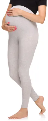 Image de Leggings de grossesse longs pour femmes Merry Style en viscose MS10-297 (mélangé, XXL)