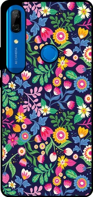 Immagine prodotto di Smartphonica Custodia per telefono adatta a Huawei P Smart Z / Y9 Prime (2019) con stampa floreale - Custodia posteriore in TPU con design floreale
