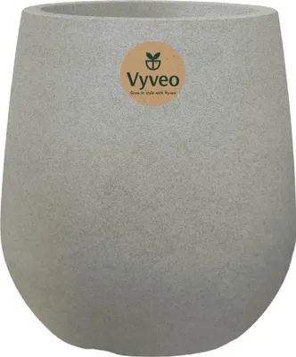 Produktbild von Vyveo - Blumentopf Amari - Grau - 27x30