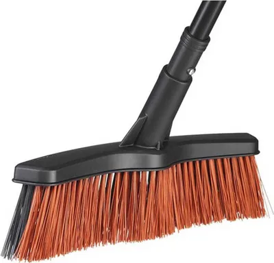 Immagine prodotto di Scopa solida multiuso M (nero/arancio, 38cm) - Fiskars 1025921 - (altre categorie / giardino e balcone)