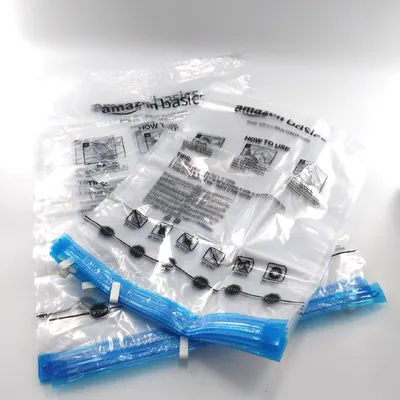 Obrázok produktu pre Amazon Basics Cestovné vrecká na usporiadanie vecí, 12 ks (6 malých, 6 veľkých)