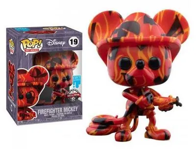 Produktbild von Funko Pop! (No Acryl Protector) Disney Art Series: Disney - Firefighter Mickey #19