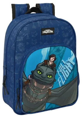 Obrázok produktu pre Batoh "Jak vycvičit draka", prispôsobiteľný, 34 cm