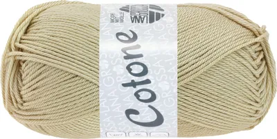 Immagine prodotto di Lana Grossa COTONE 50 g filato base versatile in cotone 125 m colore 115 - beige chiaro
