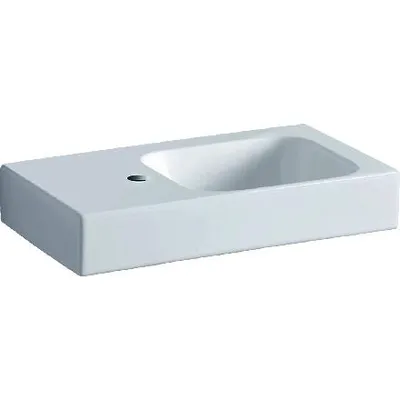 Zdjęcie produktu dla Umywalka Keramag iCon xs 530mm x 310mm lewa - Biała - 124153000