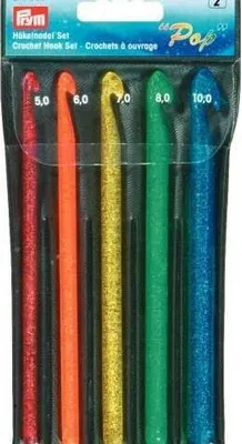 Produktbild von Prym HN Häkelnadel Set ''Pop'' 5,0 - 10,0 mm