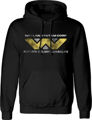 Obrázok produktu pre Alien - Mikina s kapucňou "Weyland Yutani Corp" pre mužov/dámy Uni HE3496 (L) (Black)