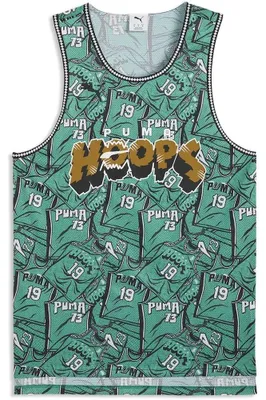 Immagine prodotto di Puma Flagrant Foul Hoops - Maglietta senza maniche Verde M Uomo Verde M