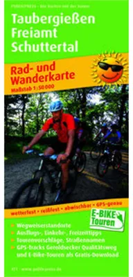 Produktbild von Rad- und Wanderkarte Taubergießen - Freiamt - Schuttertal 1 : 50 000