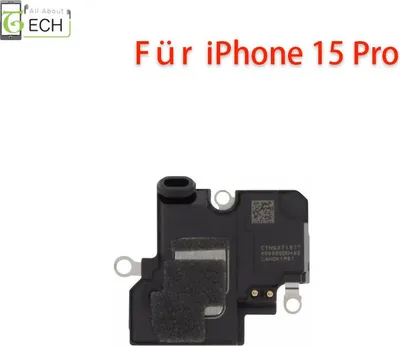 Produktbild von Hörmuschel für iPhone 15 Pro Ohrmuschel Ear Speaker Earpiece Lautsprecher