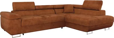 Produktbild von MIRJAN24 Ecksofa Torezio, Stilvoll Eckcouch mit Bettkasten und Schlaffunktion, Moderne Schlafsofa (Farbe: Flow 09, Seite: Rechts)
