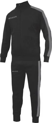 Produktbild von Givova Rev S Trainingsanzug Schwarz 8-10 Years Junge Schwarz 8-10 Years