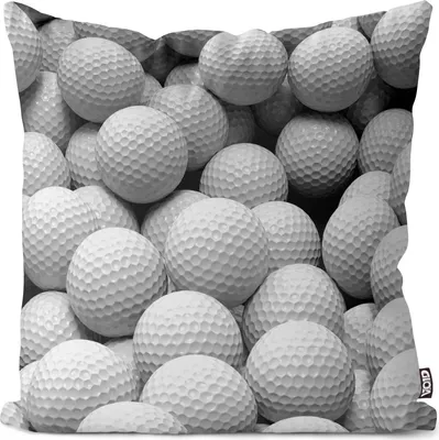 Produktbild von VOID Golfbälle Golf Sport Kissenbezug Kissenhülle Sofakissen Kissen Deko Outdoor-Kissen Dekokissen