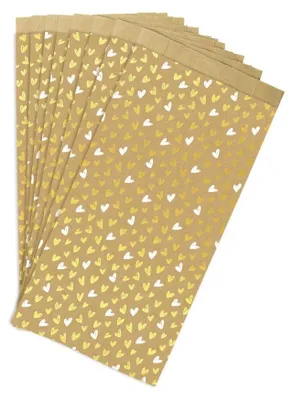 Image de Clairefontaine 394116C Clairefontaine Papiertüten mit Blockboden "Herzen"