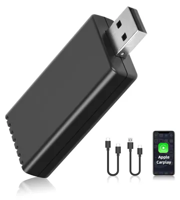 CarPlay-Adapter, kabellos, Plug & Play, USB, für iOS 10+