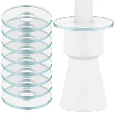 Produktbild von Omgoods – Set mit 10 Tropfschutzhüllen für Kerzen