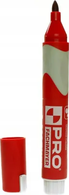 Image de Marqueur De Chantier Rouge, Indélébile, Résistant À L'eau, Séchage Rapide