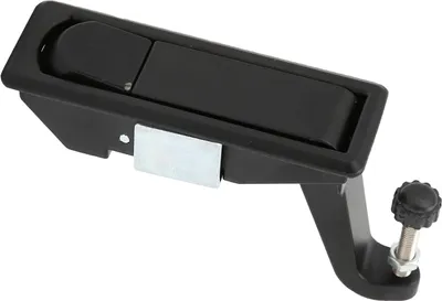 Produktbild von Kompressionsverriegelung Nicht -Locking Toolbox Cabinet Koffer Schloss Zinklegierung für Schiffsanhänger (schwarz)