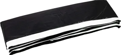 Produktbild von VirtuFit Premium Trampolin Schutzrand - Schwarz / Weiß - 213 x 305 cm - 25 mm dick