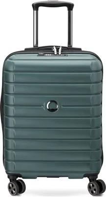 Image de DELSEY PARIS trolley Shadow 5.0 4DR Cabin Trolley Slim Line 55 Green vert sapin