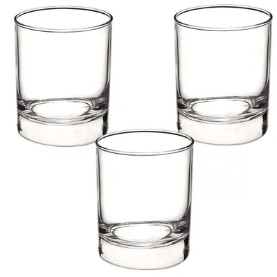 Obrázek produktu pro Bormioli Rocco 5160125, Průhledná, Sklo, 3 kusů, Kulatý, Čisté, 250 ml
