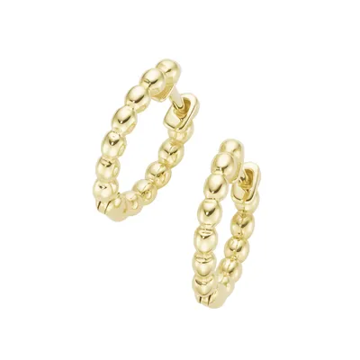 Produktbild von Creolen Luigi Merano in Kugel-Design, Gold 375 Gold Onesize