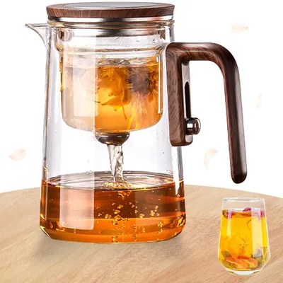 Produktbild von Magische Glaskanne mit Sieb 800ml