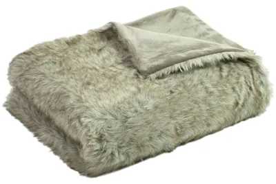 Produktbild von Kuscheldecke aus 100% Polyester, 150x200 cm, sehr flauschig, grau