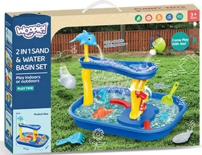 Produktbild von Woopie Wassertisch Delfin Wasserfall 11-teilig 53682
