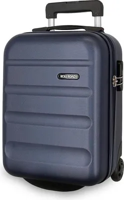 Produktbild von ROLL ROAD Flex Navy Blue, Mini-Handgepäckkoffer, 40x30x20cm, 24L, 5849962